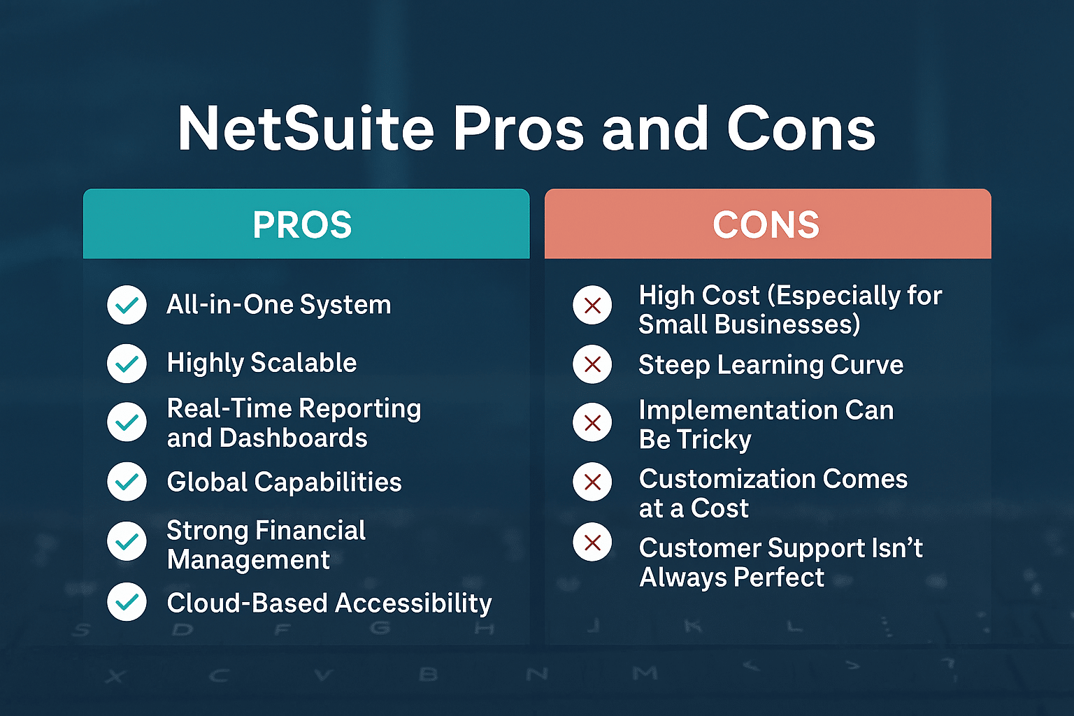 NetSuite Pros and Cons Explained: What No One Tells You About NetSuite
